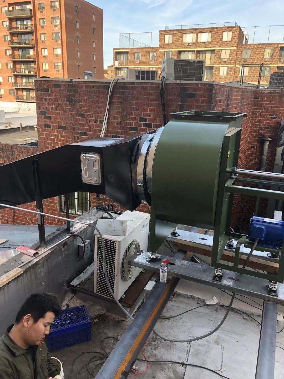 Commercial Kitchen Blower Fan